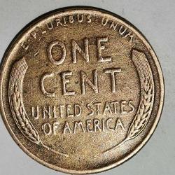 AMERİKA 1944     1 CENT BUĞDAY CENT