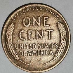 AMERİKA 1945    1 CENT BUĞDAY CENT