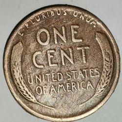 AMERİKA 1945 S    1 CENT BUĞDAY CENT