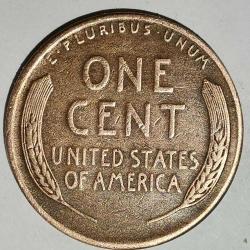 AMERİKA 1946 D    1 CENT BUĞDAY CENT