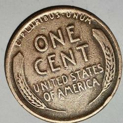 AMERİKA 1947 D    1 CENT BUĞDAY CENT