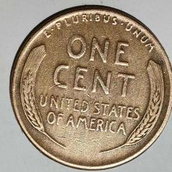 AMERİKA 1947     1 CENT BUĞDAY CENT