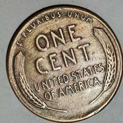 AMERİKA 1948 D     1 CENT BUĞDAY CENT