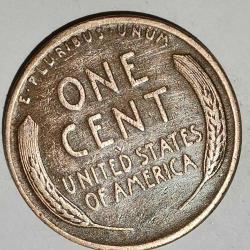 AMERİKA 1952 D       1 CENT BUĞDAY CENT