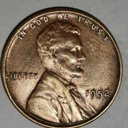 AMERİKA 1952        1 CENT BUĞDAY CENT