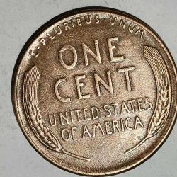 AMERİKA 1957        1 CENT BUĞDAY CENT