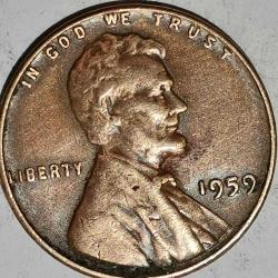 LOT.19 » AMERİKA 1959    1 CENT