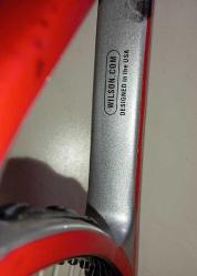 Wilson titanium six one comp tenis raketi