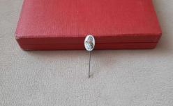 ESKİ - İ.T.Ü - İSTANBUL TEKNİK ÜNİVERSİTESİ ROZETİ - MADALYA ( SICAK MİNELİ MODEL ) C1695