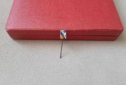 ESKİ - 1883.MARMARA ÜNİVERSİTESİ ROZETİ - MADALYA ( SICAK MİNELİ MODEL ) C1671