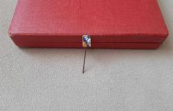 ESKİ - 1883.MARMARA ÜNİVERSİTESİ ROZETİ - MADALYA ( SICAK MİNELİ MODEL ) C1671