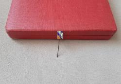 ESKİ - 1883.MARMARA ÜNİVERSİTESİ ROZETİ - MADALYA ( SICAK MİNELİ MODEL ) C1671