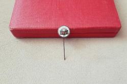 ESKİ - 1977.EĞİTİM KONULU ROZETİ - MADALYA ( SICAK MİNELİ MODEL ) C1672