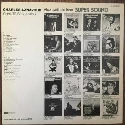 Charles Aznavour - Chante Ses 20 Ans / Holland 1970 / LP / *pop*