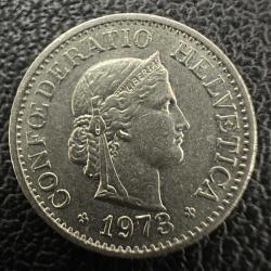 İsviçre 10 Rappen 1973