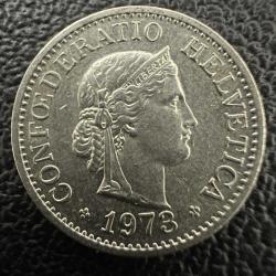 İsviçre 10 Rappen 1973