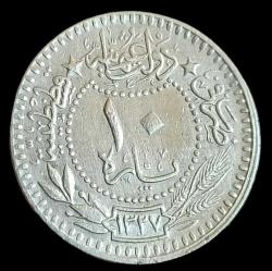 Mehmet Reşat 1327/7 10 Para Çil (Elgazi)