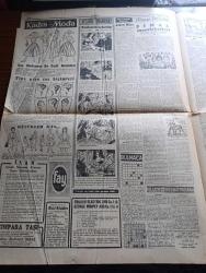 Cumhuriyet Gazetesi - 13 Ağustos 1956 - Ankara Valisi Cemal Göktan'ın izin vermediği 2. toplantı - Cumhurbaşkanı Nasır dün Londra konferansına  katılmayacağını resmen açıkladı - Türk Hava Kuvvetleri milli atış timi bugün belli olacak - cumhurbaşkanı Celal Bayar kampta fotoğraf - ağ biçimindeki peçesi ile milli kurtuluş ordusuna katılan mısırlı bir kadın asker fotoğraf - Türkiye'de petrol araştırmaları - periler diyarında bir hafta röportajı yapan Yaşar Kemal yazı dizisi - Osman Bölükbaşı Trabzon'dan Erzurum'a gitti - Kıbrıs şehirlerinde bombalar patlıyor - kutu kutu içinde yazan Orhan hançerlioğlu yazı dizisi - Gönül Yazar puro tuvalet sabunu kullanıyor - Sirkeci Halkalı elektrikli trenleri - Hürriyet Partisi adına bugün Recep Peker'in kabri ziyaret edilecek - kadın moda köşesi - Fenerbahçe Ankara Demirspor'un 7-2 mağlup etti fotoğraf - Galatasaray Türkiye kürek şampiyonu - Galatasaray İstanbul yüzme şampiyonu - Cezmi or yarışmaları dün nihayete erdi - Vefa dünkü iki maçını da kazandı