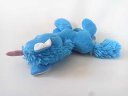 Unicorn Pony Tek Boynuzlu Mavi Peluş At