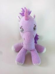 Unicorn Pony Tek Boynuzlu Pembe Peluş At