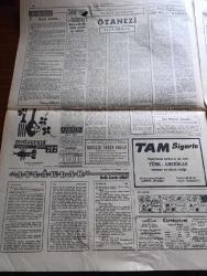 Cumhuriyet Gazetesi - 27 Haziran 1964 - Amerika Birleşmiş Milletler ara bulucusu Sakari S. Tuomioja ile işbirliği yapacak - Amerika Dışişleri bakanlığı müsteşarı George Ball Papandreu Tuomioja İsmet İnönü Ve U Thant'la görüştü - Talat Aydemir ve Fethi Gürcan Bu sabah idam edildi - 1964 Eczacıbaşı ilmi araştırma armağanı - İtalya başbakanı Aldo Moro istifa etti - Doktor Bülent Berkarda Doktor Gönül Akakan ve doçent doktor Orhan Ulutin fotoğraf - aylaklar yazan Melih Cevdet Anday - Azat Buzat yazan İlhan Selçuk - Goldwater Lodge ve Güney Vietnam - yüksek yazan Burhan Felek - perde aralığından yazan Nadir Nadi - Parlamentoda bu hafta - haftanın olayı 20 21 Mayıs sanıkları - Jacqueline Kennedy Ne Alemde - Altay Kulübü Başkanı Rıdvan Burteçin İzmir'e dönüyoruz İsmet İnönü'ye başvuracağız - Şike olayını federasyon tekrar tetkik edecek - Beyoğluspora hükmen mağlup sayılan Galatasaray ligde dördüncülüğe düştü - Gündüz Kılıç 8 temmuz'da İstanbul'da - masa tenisi ve geleceği yazan Rober Rossi