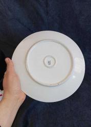 Büyük boy seramik tabak. Türk malı eskilerden yarımca porselen. sümerbank