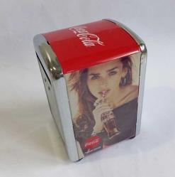 Coca cola peçetelik metal