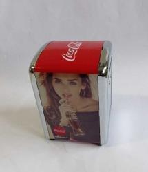 Coca cola peçetelik metal
