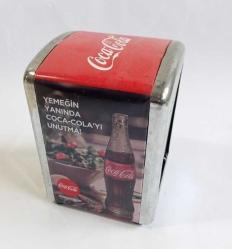 Coca cola peçetelik metal