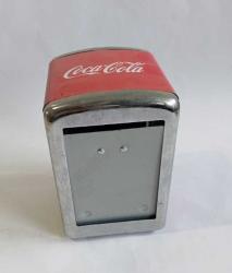Coca cola peçetelik metal