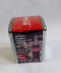 Coca cola peçetelik metal