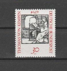 1971 Almanya Thomas von Kempen Tam Seri MNH