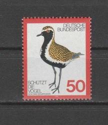 1976 Almanya Kuşların Korunması Tam Seri MNH