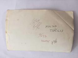 YEŞİLÇAM'IN DEĞERLİ OYUNCUSU HÜLYA TUĞLU'NUN ORİJİNAL 6'LI FOTOĞRAF SETİ - 18 x 12 cm EBADINDA - HÜLYA TUĞLU SANDALLA DENİZE AÇILIP BALIK TUTARKEN ÇEKİLMİŞ 6 FARKLI KARE