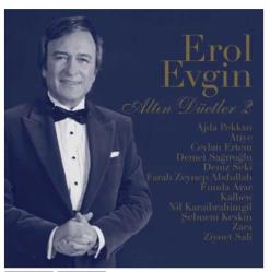 ALTIN DÜETLER -2 Erol Evgin   CD SIFIR JELATİNLİ AMBALAJINDADIR BASKISI TÜKENMİŞTİR