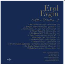 ALTIN DÜETLER -2 Erol Evgin   CD SIFIR JELATİNLİ AMBALAJINDADIR BASKISI TÜKENMİŞTİR