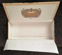 KÜBA PURO H. UPMANN HABANA - CUBA - BOŞ PURO KUTUSU  AHŞAP (BOŞ KUTUDUR)