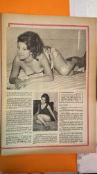 PAZAR AKTÜALİTE, SİNEMA, TİYATRO DERGİSİ - SAYI : 505 28 MAYIS 1966 - LOLİTA - AGNES SPOOK - EDMEE MORAND - ELIZABETH ERCY - LEYLA SAYAR - SEVİNÇ PEKİN - TUGAY TÖKSÜZ - LEYLA TUNCA AKTÜALİTE - SİNEMA - TİYATRO CANNES FİLM FESTİVALİ PHAEDRA - THE SORCERERS - FATHOM - MİLYONERİN KIZI - KILLING İSTANBUL'DA - KILLING UÇAN ADAM'A KARŞI - AYŞECİK CANIM ANNEM - YARIN ÇOK GEÇ OLACAK - ÜÇ SEVGİLİ - ŞALVAR DAVASI - SEVMEK NEYE YARAR - ZEHİRLİ ÇİÇEK - LEKELİ MELEK - TAM İSABET - NEMLİ DUDAKLAR - KUMSALDA ÜÇ KADIN - YAKUT GÖZLÜ KEDİ - ECELİN GELDİ YAVRUM - SON KURBAN - HESAP GÜNÜ - TÜRK KOMANDOLARI - SÖYLEYİN GENÇ KIZLARA - SEVDA - BİTİRİMLER - SABIR TAŞI - ASILACAK ADAM - YILAN YUVASI - KONSUMATRİSLİK - TOKALON PRETTY QUICK - 16 SAYFA