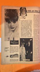 PAZAR AKTÜALİTE, SİNEMA, TİYATRO DERGİSİ - 7 MAYIS 1966 SAYI: 502 SUPHİ TEKNİKER - FİKRET HAKAN - SEVİNÇ PEKİN - GÖNÜL TURGUT - TAMER YİĞİT - SEVDA FERDAĞ - TANJU OKAN - NURAN AKSOY - GÜREL ÜNLÜSOY - JULIE CHRISTIE - DON BESSANT - LEE MARVIN - ÖMER ŞERİF AKTÜALİTE - SİNEMA - TİYATRO DÖNME DOLAP - DARLING - DR. JIVAGO - THE DIRTY DOZEN - CAT BALLOU - DOCTOR ZHIVAGO - LAWRENCE OF ARABIA - İBRAHİM BEY VE KURAN'IN ÇİÇEKLERİ - VUR EMRİ - SÖYLEYİN GENÇ KIZLARA - GÖNÜL HIRSIZI - ZAVALLILAR - AĞRI DAĞI EFSANESİ - AH GÜZEL İSTANBUL - KADINIM - HASRET - ÖYLE SARHOŞ OLSAM Kİ - DOSTLARIM - KEMANCI - MAÇA DOLMUŞ - İKİ YABANCI - KUNDURAMA KUM DOLDU - 16 SAYFA