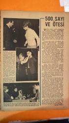 PAZAR AKTÜALİTE, SİNEMA, TİYATRO DERGİSİ - 7 MAYIS 1966 SAYI: 502 SUPHİ TEKNİKER - FİKRET HAKAN - SEVİNÇ PEKİN - GÖNÜL TURGUT - TAMER YİĞİT - SEVDA FERDAĞ - TANJU OKAN - NURAN AKSOY - GÜREL ÜNLÜSOY - JULIE CHRISTIE - DON BESSANT - LEE MARVIN - ÖMER ŞERİF AKTÜALİTE - SİNEMA - TİYATRO DÖNME DOLAP - DARLING - DR. JIVAGO - THE DIRTY DOZEN - CAT BALLOU - DOCTOR ZHIVAGO - LAWRENCE OF ARABIA - İBRAHİM BEY VE KURAN'IN ÇİÇEKLERİ - VUR EMRİ - SÖYLEYİN GENÇ KIZLARA - GÖNÜL HIRSIZI - ZAVALLILAR - AĞRI DAĞI EFSANESİ - AH GÜZEL İSTANBUL - KADINIM - HASRET - ÖYLE SARHOŞ OLSAM Kİ - DOSTLARIM - KEMANCI - MAÇA DOLMUŞ - İKİ YABANCI - KUNDURAMA KUM DOLDU - 16 SAYFA