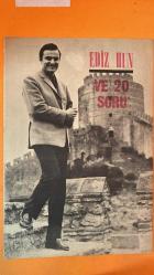 PAZAR AKTÜALİTE, SİNEMA, TİYATRO DERGİSİ - 26 MART 1966 SAYI : 496 - EDİZ HUN - TÜLİN ELGİN - MEHMET TANERİ - SELİM ÖZER - SELÇUK URAL - LEYLA SAYAR - AJDA PEKKAN - TÜRKAN ŞORAY - SELDA ALKOR - ÜLKÜ ERAKALIN - ORHAN ELMAS - TANJU GÜRSU - FİKRET HAKAN - TURGUT ÖZATAY AKTÜALİTE - SİNEMA - TİYATRO CUMARTESİ SENİN PAZAR BENİM - YOSMA - KÖTÜ ÇIPLAKLIK - BOŞ BEŞİK - EZOGELİN - KADER YOLCULARI - DERT BENDE - OYUN BİTTİ - FERYAT - CENNET MAHALLESİ - GÜLŞAH KÜÇÜK ANNE - EVİCİLİK OYUNU - NAZLI İLE EMİR - SAPIK KADIN - SON GÜN SON GECE - SÖZDE KIZLAR - KIZLAR SINIFI YARIŞIYOR - POP - TOKALON PRETTY QUICK - UÇSUZ - 16 SAYFA