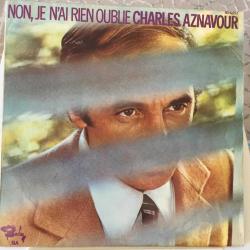 Charles Aznavour - Non, Je N'ai Rien Oublié / Turkey 1974 / LP / *pop*
