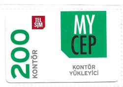 K = KONTÖR  YÜKLEYİCİ ( TELSİM * MY CEP ) 200  KONTÖR - TEMİZ ve NADİR