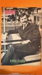 PAZAR AKTÜALİTE, SİNEMA, TİYATRO DERGİSİ - SAYI : 509 25 HAZİRAN 1966 - NEVIN NURAY - ATILLA ERGÜN - ÖZTÜRK SERENGIL - TUNCA AKSOY - MEFTUN OLGAÇ - ŞEPKE - TIK TAK TIKI TIKI TAK - TOKALON SOL - SUPER SOL - SOL MOUSSE - HELIODERMOL - MAURICE CHEVALIER JANRINDA SAHNE KOMIKLIĞI - YENIDEN DOĞUŞ - SERENGIL MANGIRAJJ - SEVGILI KELLER - NEVIN NURAY GELIRSE AŞKA - BAŞLANGIÇTA ÇAPKIN GÜLÜŞ - EVLILIĞI DÜŞÜNMÜYORDU AMA - HEP AYNI TERANE - CEYDA SADIKOĞLU - SALIH GÜNEY - GENÇ KIZIN BIR DE MERCEDES'I OLURSA - YENI AŞK - PAZAR SALIH GÜNEY'I YAKALADI - TELEOBJEKTIFLE TESPIT EDILEN AŞK - YEŞILÇAM SOSYETESI - GÜZEL BIR HAZIRAN SABAHI - 16 SAYFA