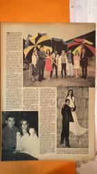 PAZAR AKTÜALİTE, SİNEMA, TİYATRO DERGİSİ - SAYI : 519 3 EYLÜL 1966 - SELMA GÜNERİ - YUSUF S - GÖNÜL YAZAR - İZZET GÜNAY - DUYGU SAĞIROĞLU - SUZANNE FERRANTI - CAHİT IRGAT - TUNCEL KURTİZ - CENGİZ TACER - BİLGE SAĞIROĞLU - ENVER ADAKAN - METİN ERKSAN - ERTEM EĞİLMEZ - KANLI MEZAR - ÖLMEYEN AŞK - GERDEK ÖNCESİ - SON FİLMİNDE GÖNÜL İZZET'LE SEVİŞİYOR - DARGINLIK BU ARADA SONA ERDİ - İŞTE BÖYLE OLACAK - NAMUS KANLA YAZILIR - ENVER ADAKAN - METİN ERKSAN - ERTEM EĞİLMEZ - HÜLYA KOÇYİĞİT - NILÜFER KOÇYİĞİT - KARTAL TİBET - MELEK KOÇYİĞİT - ÖLMEYEN AŞK - YAĞMUR ALTINDA - İLK BAŞ ROL  - 16 SAYFA