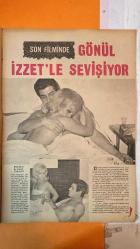 PAZAR AKTÜALİTE, SİNEMA, TİYATRO DERGİSİ - SAYI : 519 3 EYLÜL 1966 - SELMA GÜNERİ - YUSUF S - GÖNÜL YAZAR - İZZET GÜNAY - DUYGU SAĞIROĞLU - SUZANNE FERRANTI - CAHİT IRGAT - TUNCEL KURTİZ - CENGİZ TACER - BİLGE SAĞIROĞLU - ENVER ADAKAN - METİN ERKSAN - ERTEM EĞİLMEZ - KANLI MEZAR - ÖLMEYEN AŞK - GERDEK ÖNCESİ - SON FİLMİNDE GÖNÜL İZZET'LE SEVİŞİYOR - DARGINLIK BU ARADA SONA ERDİ - İŞTE BÖYLE OLACAK - NAMUS KANLA YAZILIR - ENVER ADAKAN - METİN ERKSAN - ERTEM EĞİLMEZ - HÜLYA KOÇYİĞİT - NILÜFER KOÇYİĞİT - KARTAL TİBET - MELEK KOÇYİĞİT - ÖLMEYEN AŞK - YAĞMUR ALTINDA - İLK BAŞ ROL  - 16 SAYFA