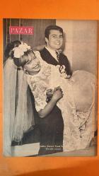 PAZAR AKTÜALİTE, SİNEMA, TİYATRO DERGİSİ - SAYI : 519 3 EYLÜL 1966 - SELMA GÜNERİ - YUSUF S - GÖNÜL YAZAR - İZZET GÜNAY - DUYGU SAĞIROĞLU - SUZANNE FERRANTI - CAHİT IRGAT - TUNCEL KURTİZ - CENGİZ TACER - BİLGE SAĞIROĞLU - ENVER ADAKAN - METİN ERKSAN - ERTEM EĞİLMEZ - KANLI MEZAR - ÖLMEYEN AŞK - GERDEK ÖNCESİ - SON FİLMİNDE GÖNÜL İZZET'LE SEVİŞİYOR - DARGINLIK BU ARADA SONA ERDİ - İŞTE BÖYLE OLACAK - NAMUS KANLA YAZILIR - ENVER ADAKAN - METİN ERKSAN - ERTEM EĞİLMEZ - HÜLYA KOÇYİĞİT - NILÜFER KOÇYİĞİT - KARTAL TİBET - MELEK KOÇYİĞİT - ÖLMEYEN AŞK - YAĞMUR ALTINDA - İLK BAŞ ROL  - 16 SAYFA