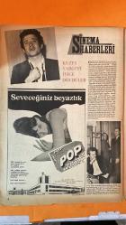 PAZAR AKTÜALİTE, SİNEMA, TİYATRO DERGİSİ - SAYI : 529 12 KASIM 1966 - SEVİL HASMAN – KAMELYA BUKET – CAVİT YÜRÜKLÜ – SÜHA DOĞAN – TUNCEL KURTİZ – SUZAN AVCI – MÜFİT İLKİZ – DEVLET DEVRİM – BELGİN DORUK – EDİZ HUN – FATMA GİRİK – DICLEHAN BABAN – FERHAN TANSELİ – NACİ TANSELİ – MUALLA KAYNAK – SALİHA TEKNECİ – GÜLDEREN ECE – SEMRA ECE – TÜLAY ERDENİZ – TÜRK SİNEMASINDA DÜZENSİZ HAYAT – KADER ÇIKMAZI – GERDEK GECESİ BEKLİYORUM – ADEMLE HAVVA – ZEHİRLİ ELMA – KEDİ GELİN – TOPRAĞIN KANI – ALLAHAISMARLADIK YAVRUM – NEMAYI BIRAKMIYORUM – 1966’NIN YILDIZLARI – KENDİ KENDİNİ HARCIYANLAR - 16 SAYFA