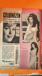 PAZAR AKTÜALİTE, SİNEMA, TİYATRO DERGİSİ - SAYI : 529 12 KASIM 1966 - SEVİL HASMAN – KAMELYA BUKET – CAVİT YÜRÜKLÜ – SÜHA DOĞAN – TUNCEL KURTİZ – SUZAN AVCI – MÜFİT İLKİZ – DEVLET DEVRİM – BELGİN DORUK – EDİZ HUN – FATMA GİRİK – DICLEHAN BABAN – FERHAN TANSELİ – NACİ TANSELİ – MUALLA KAYNAK – SALİHA TEKNECİ – GÜLDEREN ECE – SEMRA ECE – TÜLAY ERDENİZ – TÜRK SİNEMASINDA DÜZENSİZ HAYAT – KADER ÇIKMAZI – GERDEK GECESİ BEKLİYORUM – ADEMLE HAVVA – ZEHİRLİ ELMA – KEDİ GELİN – TOPRAĞIN KANI – ALLAHAISMARLADIK YAVRUM – NEMAYI BIRAKMIYORUM – 1966’NIN YILDIZLARI – KENDİ KENDİNİ HARCIYANLAR - 16 SAYFA