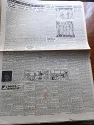 Cumhuriyet Gazetesi - 29 Ağustos 1950 - İstanbul'un ucuz mesken davası Cumhuriyet Başmakale - Türkiye güzellik kraliçesi Dün seçildi - 1950 Türkiye güzellik kraliçesi Güler Arıman fotoğraf - Bir muallimin kızı olan Güler Arıman 19 yaşında - İkinci güzel olarak Ayten Uluatlı üçüncü güzel olarak da Şükran Angün seçildiler - kraliçe Gürel Arıman'ın üç güzel pozu - okuyucularımızın seçtikleri güzel de belli oldu Nurten Şenyuva Fotoğraf - İsmet İnönü'nün iktidara yaptığı ağır hücumlar - Avrupa atletizm şampiyonası'nın ilk gününe ait intibalar -  Dolmabahçe camii açılıyor - posta güvercini yazan Kerime Nadir yazı dizisi - hükümet adamları bitaraf olmalıdır yazan Burhan Felek - tenis maçları çok heyecanlı bir şekle girdi - İstanbul Ankara Radyosu programı - Türkiye güzellik kraliçesi müsabakasının dün yapılan son seçmesinden intibalar fotoğraflar - emlak bankası - büyük tiyatro bayramı - Almanya'dan jipler gelmiştir - Citroen kamyonları - doğuda zelzele varto'da 2 ölü ve 3 yaralı var